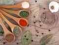 Spices Food Preparation on table Food ingredients Royalty Free Stock Photo