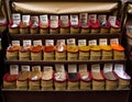 Spices in Granada Royalty Free Stock Photo