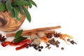 Spices and Herbs Royalty Free Stock Photo