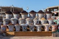 Spices and herbs on the Egyptian old market stall in Sharm el-Sheikh, Egypt Royalty Free Stock Photo