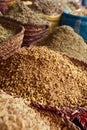 Spices herbs flowers (camomail) in the Marrakesh Royalty Free Stock Photo