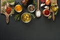 Spices and herbs Royalty Free Stock Photo