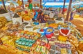 The spices in Kakku Market, Myanmar