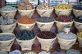 Spices on the market Royalty Free Stock Photo