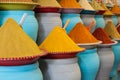 Spices at the market Marrakech, Morocco. Royalty Free Stock Photo