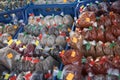 Spices on market in Nerja, a Spanish Holiday resort on the Costa Del Sol near Malaga, Andalucia, Spain, Europe Royalty Free Stock Photo