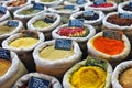 Spices market in Provence, France