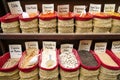 Spices in open air market