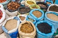 Spices for sale at the market in Debark