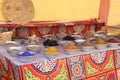 spices shop in nubian village in Aswan Royalty Free Stock Photo