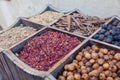 Spices At The Spice Souk Of Deira. Dubai, UAE Royalty Free Stock Photo