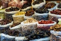 Spices at Street Market Stall in San Miguel de Allende, Guanajuato, Mexico Royalty Free Stock Photo