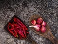 Spices for thai food.