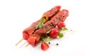 Spicey beef skewer