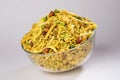 SPICEY MIXTURE SEV NAMKEEN SNACKS FRIED Royalty Free Stock Photo