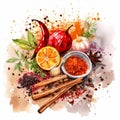 Spicy Accents: Highlighting the Boldness of Ingredients