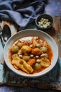 Spicy bakso cuanki Royalty Free Stock Photo