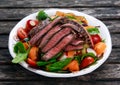 Spicy Beef Slices Meat Salad with vegetables