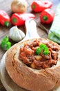 Spicy beef stew Royalty Free Stock Photo