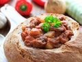 Spicy beef stew Royalty Free Stock Photo