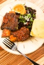 Spicy Braised Beef Ribs Royalty Free Stock Photo