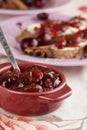 Spicy cherry jam Royalty Free Stock Photo