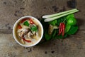 Spicy Chicken Soup Tom Yam Kai Naam Kon