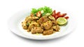 Spicy Chicken Tom Yum Sauce Dried dish style Thai Food Fusion Healthy Cleanfood and Dietfood