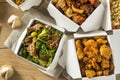 Spicy Chinese Take Out Food