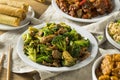 Spicy Chinese Take Out Food Royalty Free Stock Photo