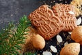 Spicy crunchy speculoos Christmas biscuits