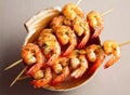 Spicy fried shrimps