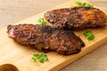 Spicy grilled jamaican jerk chicken Royalty Free Stock Photo