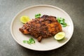 Spicy grilled jamaican jerk chicken Royalty Free Stock Photo