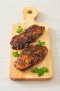 Spicy grilled jamaican jerk chicken Royalty Free Stock Photo