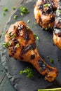 Spicy Grilled Jerk Chicken Royalty Free Stock Photo