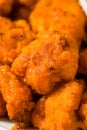 Spicy Homemade Boneless Buffalo Chicken Wings Royalty Free Stock Photo