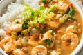 Spicy Homemade Cajun Shrimp Etouffee