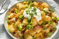 Spicy Homemade Loaded Taters Tots