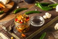 Spicy Homemade Pickled Giardiniera