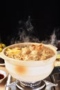 Spicy hot pot Royalty Free Stock Photo