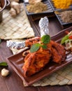 Spicy indian tandoori chicken