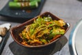 spicy Korean lettuce salad - Traditional Korean sidedish