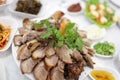Spicy Korean Pork Royalty Free Stock Photo