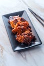 Spicy Korean Pork Belly Bolgogi Royalty Free Stock Photo