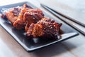 Spicy Korean Pork Belly Bolgogi Royalty Free Stock Photo