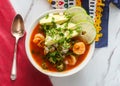 Spicy Mexican Shrimp Soup