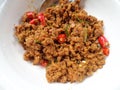 Spicy Mince Pork with Chili Paste