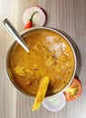 Spicy Mutton Curry Royalty Free Stock Photo