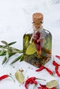 Spicy olive oil